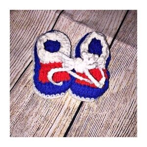 Homemade Infant Booties Size 6-12 Months